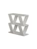 CALICOSY Beistelltisch LAZENA in Weiß - (W) 60  x (H) 57  x (L) 22  cm