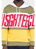 PLUS EIGHTEEN Herren Kapuzenpullover in Khaki