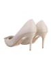 Ital-Design Pump in Beige und Gold