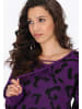 myMo ROCKS Sweater in purple black