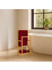 relaxdays Handtuchständer in Natur - (B)42 x (H)77,5 x (T)24 cm