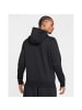 Nike Sweatshirt con capucha in BLACK/BLACK/WHITE