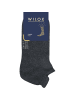 Wilox Herren Sneaker-Socken in schwarz
