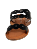 Divine Factory Pantolette Schwarz