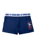 Spiderman 2er Pack Marvel Spider-Man Boxershorts Unterwäsche Unterhose in blau/grau