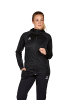 erima Unisex Erwachsene Liga Star Trainingsjacke mit Kapuze in schwarz/weiss