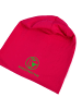 SCHIETWETTER Beanie mit Print Möwe in dark pink/neon green