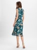 BETTY & CO Kleid in petrol aprikot - 0001