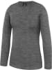 Normani Outdoor Sports Damen Merino Langarm-Shirt Mandurah in Grau