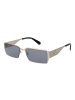 CALVIN KLEIN JEANS Unisex Sonnenbrille Rechtwinklig Silber