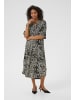 Kaffe Kleid KAmilia Relaxed fit in Moonstruck / Black Animal