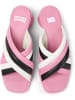 Camper Sandalen " Kiara Twins " in Rosa / Schwarz