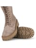 POELMAN Schnürstiefel "GRIMAUD" in Taupe