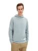 Tom Tailor Sweatshirt STRUCTURED LINING in Blau