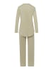 Hanro Langarm Pyjama Cotton Deluxe in moss green