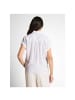 Tom Tailor Halbarmbluse in white