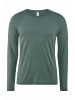 Hessnatur Wool-Silk Longsleeve in fichtengrün