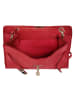 Samantha Look Umhängetasche echt Leder in rot