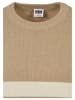 Urban Classics Urban Classics Gestrickter Rundhalsausschnitt in wetsand/sand