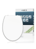 Franz Joseph Schütte Duroplast WC-Sitz WHITE, mit Absenkautomatik und Schnellverschluss