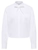 Eterna Signature Shirt Bluse Popeline Langarm in Weiß