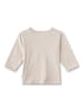 Sanetta Langarmshirt in Beige