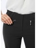 GOLDNER Kurzgröße:  Stretchhose LOUISA, dehnbar & mit Taschen in schwarz