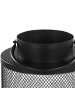 Beliani Laterne YAMDENA in Schwarz - (W) 20 x (H) 19 x (L) 20 cm