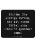 Mr. & Mrs. Panda Mouse Pad Spruch Köchin Stärke mit Spruch in Schwarz
