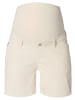 Supermom Umstandsshorts Jeans Hurlock in Bone White