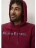Bruno Banani Kapuzensweatshirt in weinrot