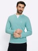 WITT WEIDEN Langarm-Shirt in mint + hellgrau