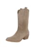 Ital-Design High Heel in Grau und Grün