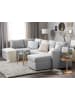 Beliani Schlafsofa KARRABO in Grau - (W) 285 x (H) 90 x (L) 185 cm
