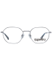 Superdry Unisex Optische Fassungen Oval Silber