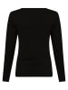 brookshire Langarmshirt in schwarz