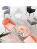 home24 Gartenstuhl NOXI 2er-Set in Flamingorosa