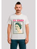 F4NT4STIC T-Shirt TV Times Queen Elizabeth II 1957 Cover in weiß