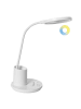 Beliani Büroleuchten VELA in Weiß - (W) 16 x (H) 55 x (L) 16 cm