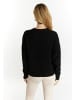 Usha Damen Strickpullover in Schwarz