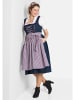 sheego Dirndl in blue Denim