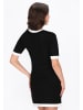 faina Women Dress in black white