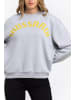 Trussardi Grau Baumwolle Damen Sweatshirt