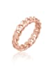 Elli Ring 925 Sterling Silber Twisted in Rosegold