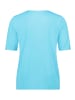 Betty Barclay Blusenshirt mit Kragen in Cyan Blue