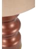 Mauro Ferretti Braune Glas-Tischlampe, Ø 40,5 cm x 69,5 cm