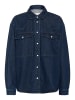 Kaffe Jeanshemd KAeloise Loose fit in Dark Blue Denim