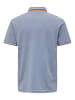 ONLY & SONS Polo in Medium Blue Denim