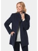 GOLDNER Unentbehrliche Wolljacke mit feinen Details in marine