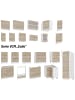 VCM  Küchenschrank B. 80 cm Hängeschrank Küche Esilo in Weiß / Sonoma-Eiche
